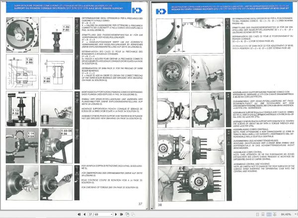 Clark Hurth Axle 172 177 272 277 279 141 Maintenance And Repair Instruction Manual 2