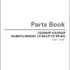 Crown Forklift CG20NXP to CG35NXP Parts Catalog XSB1801E00