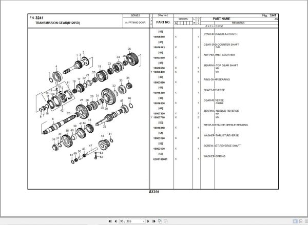 Daewoo Bus BS106 Parts Catalog 2