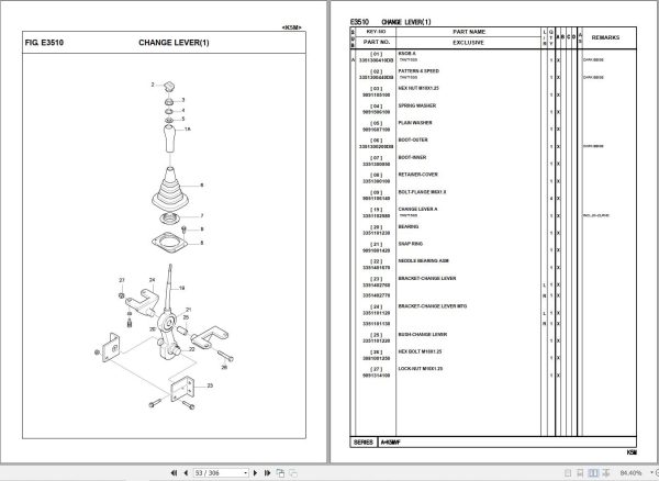 Daewoo Mixer K5MVF Parts Catalog 2