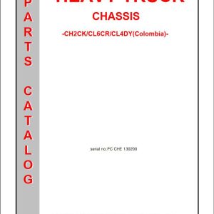 Daewoo Truck CH2CK CL6CR CL4DY Parts Catalog 1