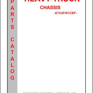 Daewoo Truck K5MVF K7CEF Parts Catalog 1