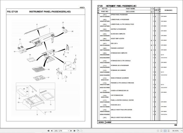 Daewoo Truck K6E6F Parts Catalog 2