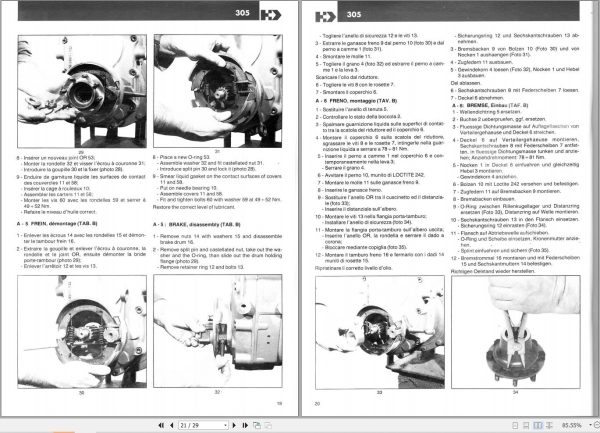 Dana Gearbox 305 Maintenance And Repair Instructions Manual MO305 2