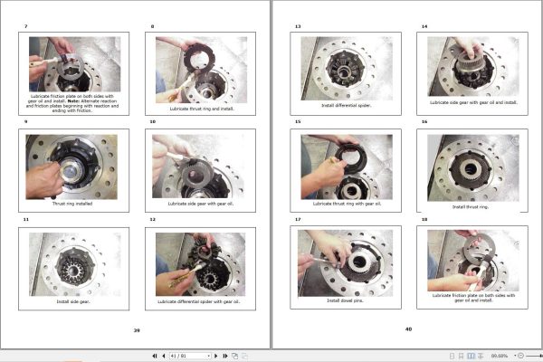 Dana Hercules Drive Axle 37R 43R Maintenance And Repair Manual 2