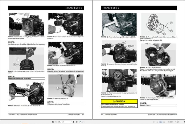 Dana Transmission 367 Service Manual TSM 0080E 2