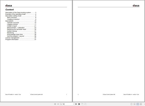 Dasa Bucking Software H70 User Manual 1