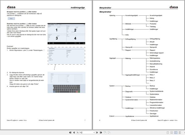 Dasa Bucking Software H70 User Manual SV 2