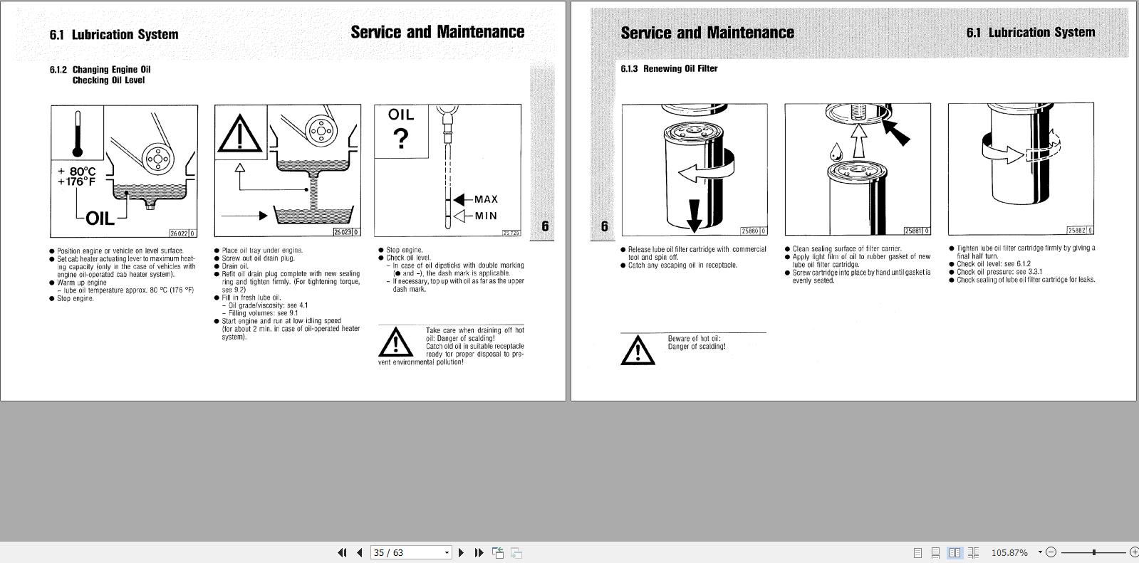Deutz Engine BF4L1011T Operation Manual 02974735en 2