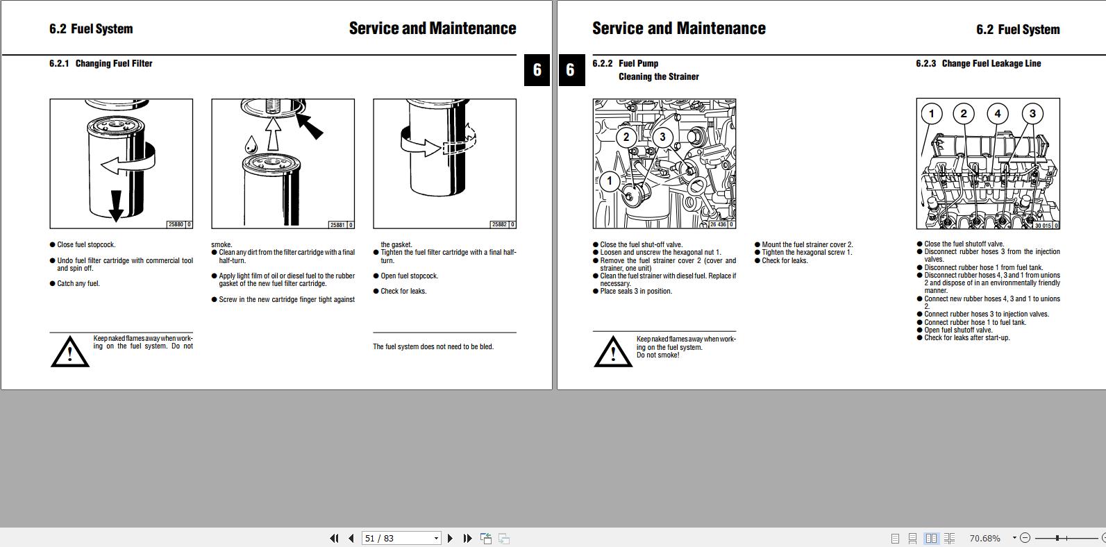 Deutz Engine B FL1011F B FM1011F Operation Manual 02979683en 2