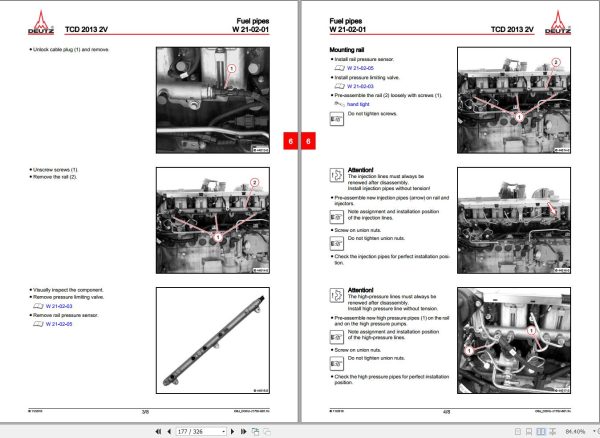 Deutz Engine TCD2013 2V Workshop Manual 03124292en 2