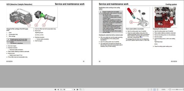 Deutz Engine TD3.6L4 TCD3.6L4 Operation Manual 03125271en 2019 2