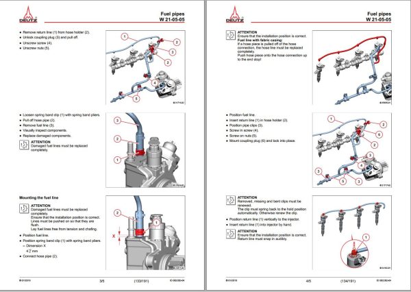 Deutz Engine TD3.6L4 TCD3.6L4 Workshop Manual 03125191en 2
