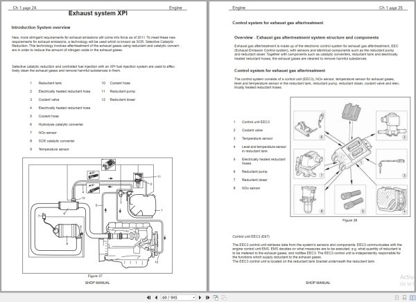 Doosan Dump Truck DA40 Shop Manual 531904 2