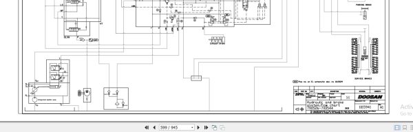 Doosan Dump Truck DA40 Shop Manual 531904 3