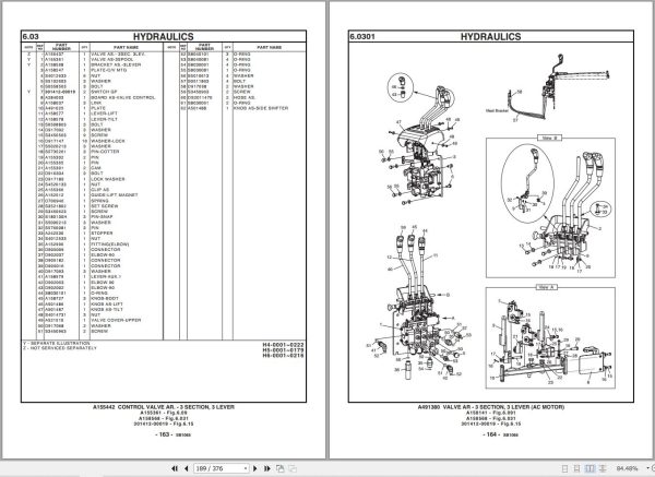 Doosan Forklift B15T 5 B18T 5 B20T 5 Parts Catalog SB1065E14 1