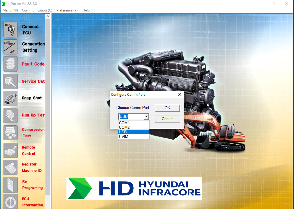 Doosan Infracore e-Doctor Construction 2.3.5.8 01.06.2023 Diagnostic ...