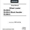 Doosan Wheel Loader DL550 5 DL580 5 Shop Manual 950106 01246GE 2021 1