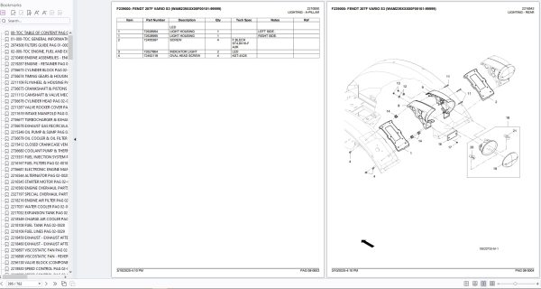 FENDT Tractor 207F VARIO S3 2025 Spare Part Catalog 2