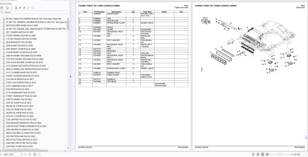 Fendt Tractor 207 VARIO 2025 Spare Part Catalog 3