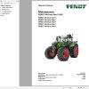Fendt Tractor 700 Vario Gen7 LRC Maintenance Manual M222PP002W70