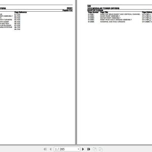 GSI Modular Tower Dryers 1012 Parts Catalog 652291 1