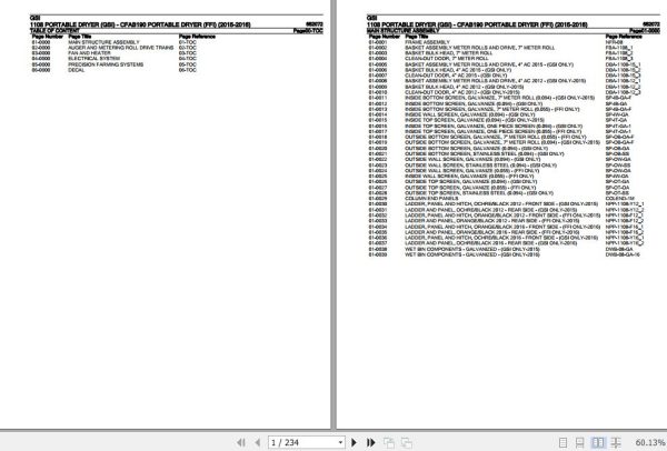GSI Portable Dryer 1108 CFAB190 Parts Catalog 652072 1