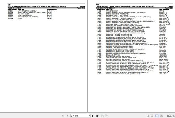 GSI Portable Dryer 1112 CFAB270 Parts Catalog 652074 1