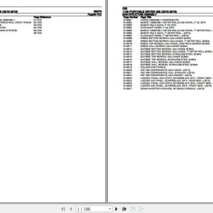 GSI Portable Dryer 1120 Parts Catalog 652079 1