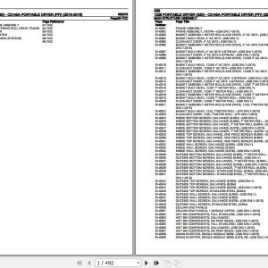 GSI Portable Dryer 1226 C2140A Parts Catalog 652075 1