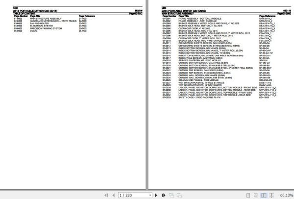 GSI Portable Dryer 2314 Parts Catalog 652116 1