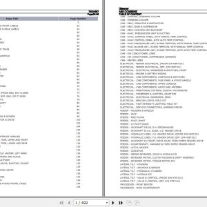 Gleaner Combine A65 Parts Catalog 79024987 1