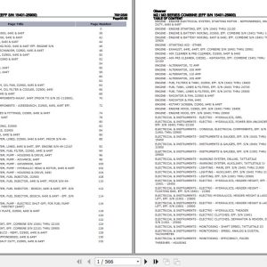Gleaner Combine M2 M3 Series Parts Catalog 79012320 1