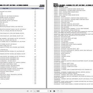 Gleaner Combine R62 R72 Parts Catalog 79019340 1