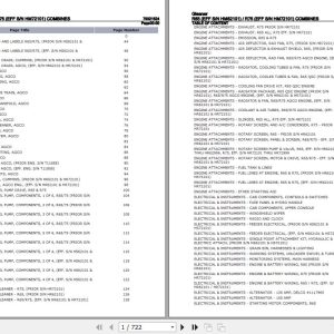Gleaner Combines R65 R75 Parts Catalog 79021524 1