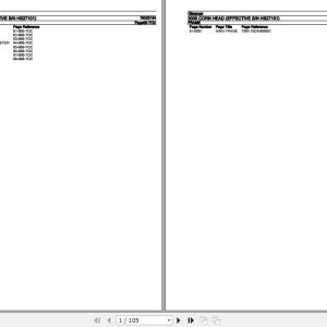 Gleaner Corn Head 3000 Parts Catalog 79025184 1