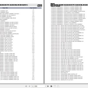 Gleaner Draper Header 5000 Parts Catalog 00732145 1