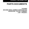 Gleaner Harvesting Rotary Combines Parts Document AG332910 1