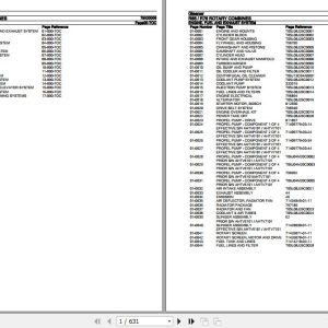 Gleaner Rotary Combines R66 R76 Parts Catalog 79033006 1