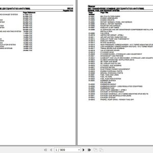 Gleaner Transverse Combine S97 Parts Catalog 652140 1