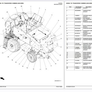 Gleaner Transverse Combine T71 2025 Spare Parts Catalog 1