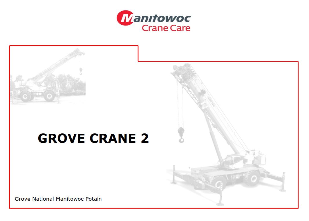Grove Crane 2 Training Manuals and Schematics 1