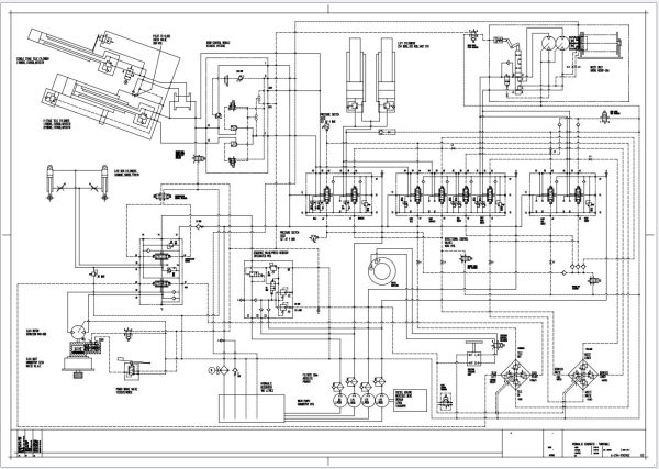 Grove Crane AT990 Pneumatic Hydraulic Electrical Schematics 1