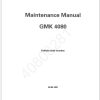 Grove Crane GMK4080 1998 Operators Parts Manual and Diagrams 1