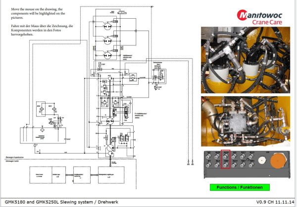 Grove Crane GMK5180 GMK5250L Training Manuals and Schematics 3