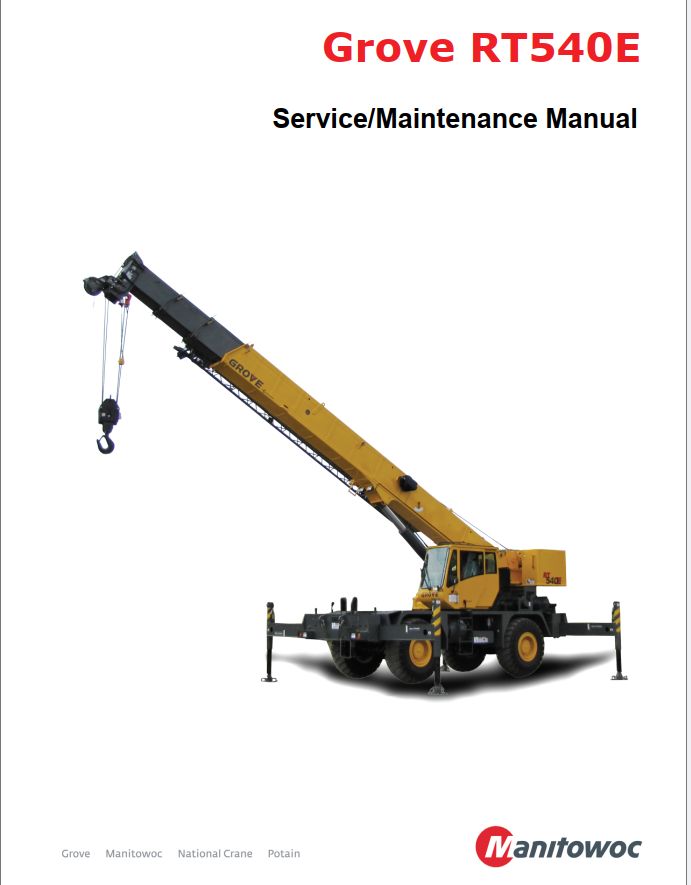 Grove Crane GROVE 3.1 Training Manuals and Schematics 1