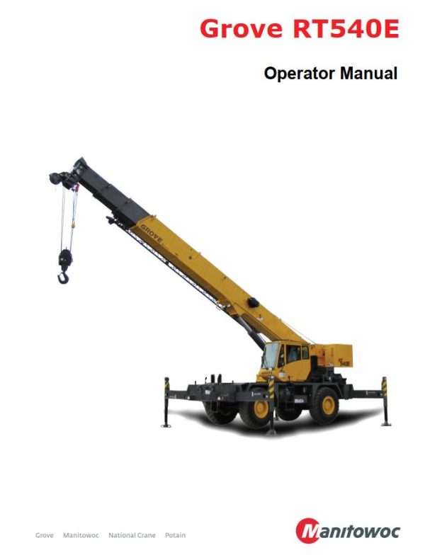 Grove Crane GROVE 3.1 Training Manuals and Schematics 2