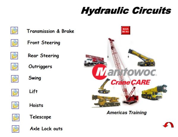 Grove Crane Level 1 Training Manuals and Schematics 2