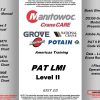 Grove Crane PAT LMI Level II Training Manuals and Schematics 1