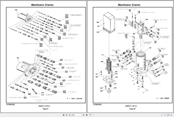 Grove Crane RT620S Operators Parts Service Manual Diagrams 3
